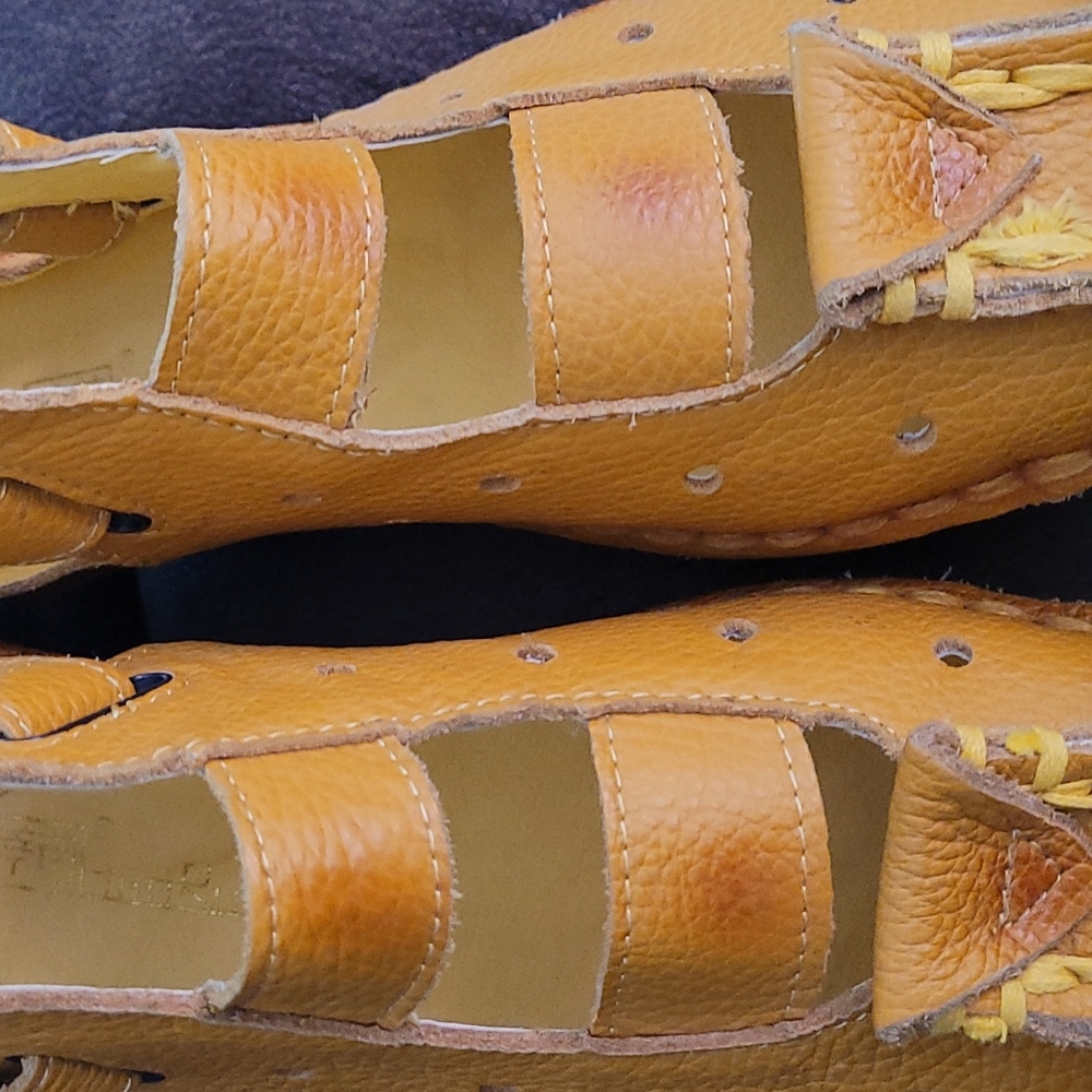 Trio leather shoes